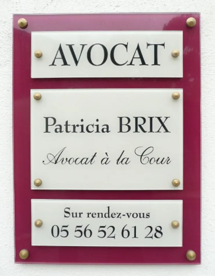 Avocat Patricia BRIX (BORDEAUX)