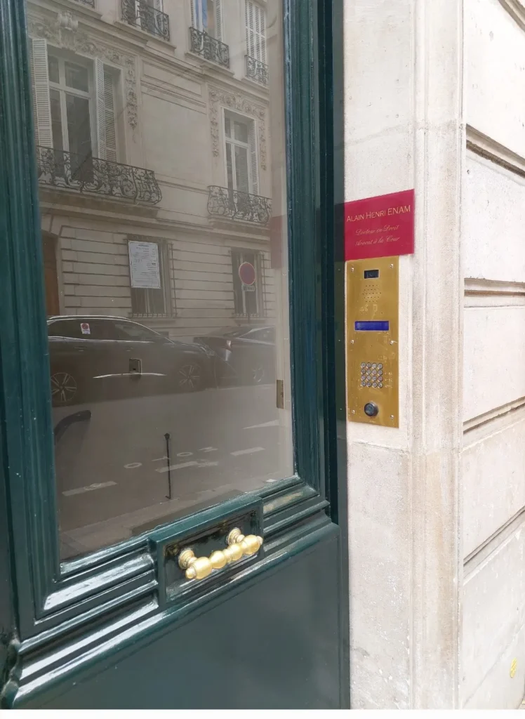 Avocat Alain ENAM (PARIS)