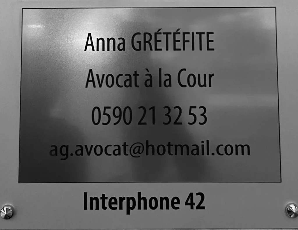 Avocat Anna GRETEFITE (POINTE-A-PITRE)